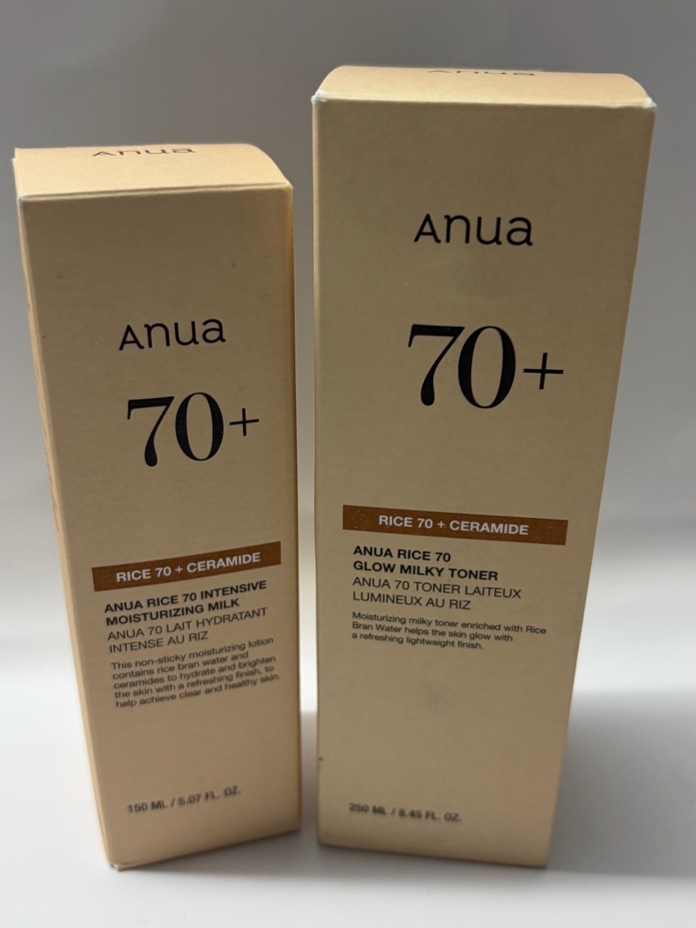 Anua 70+ Rice + Ceramide Glow Milky Toner — Cream